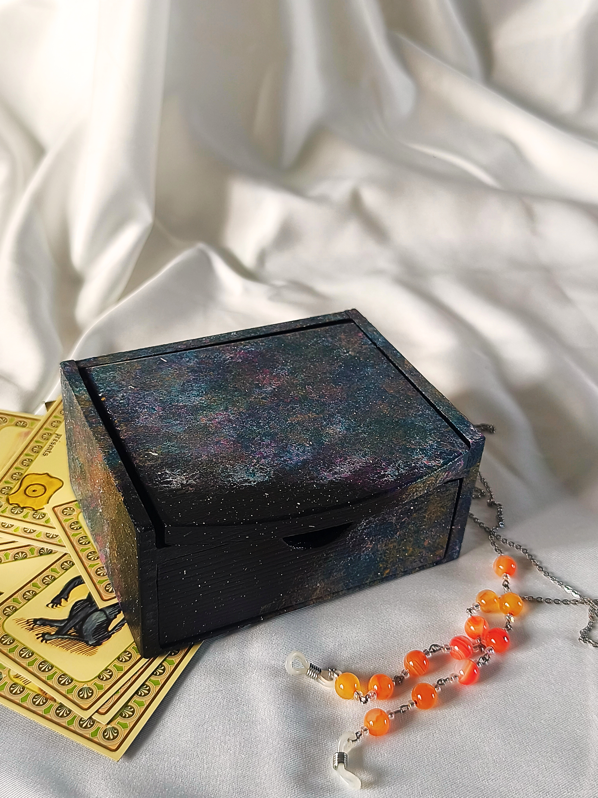 Boîte à bijoux galaxy