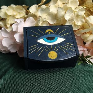 Boîte à bijoux œil et soleil