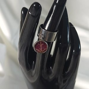 Bague lierre réglable