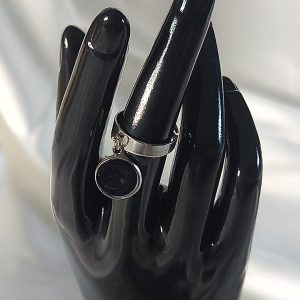 Bague pétunia réglable
