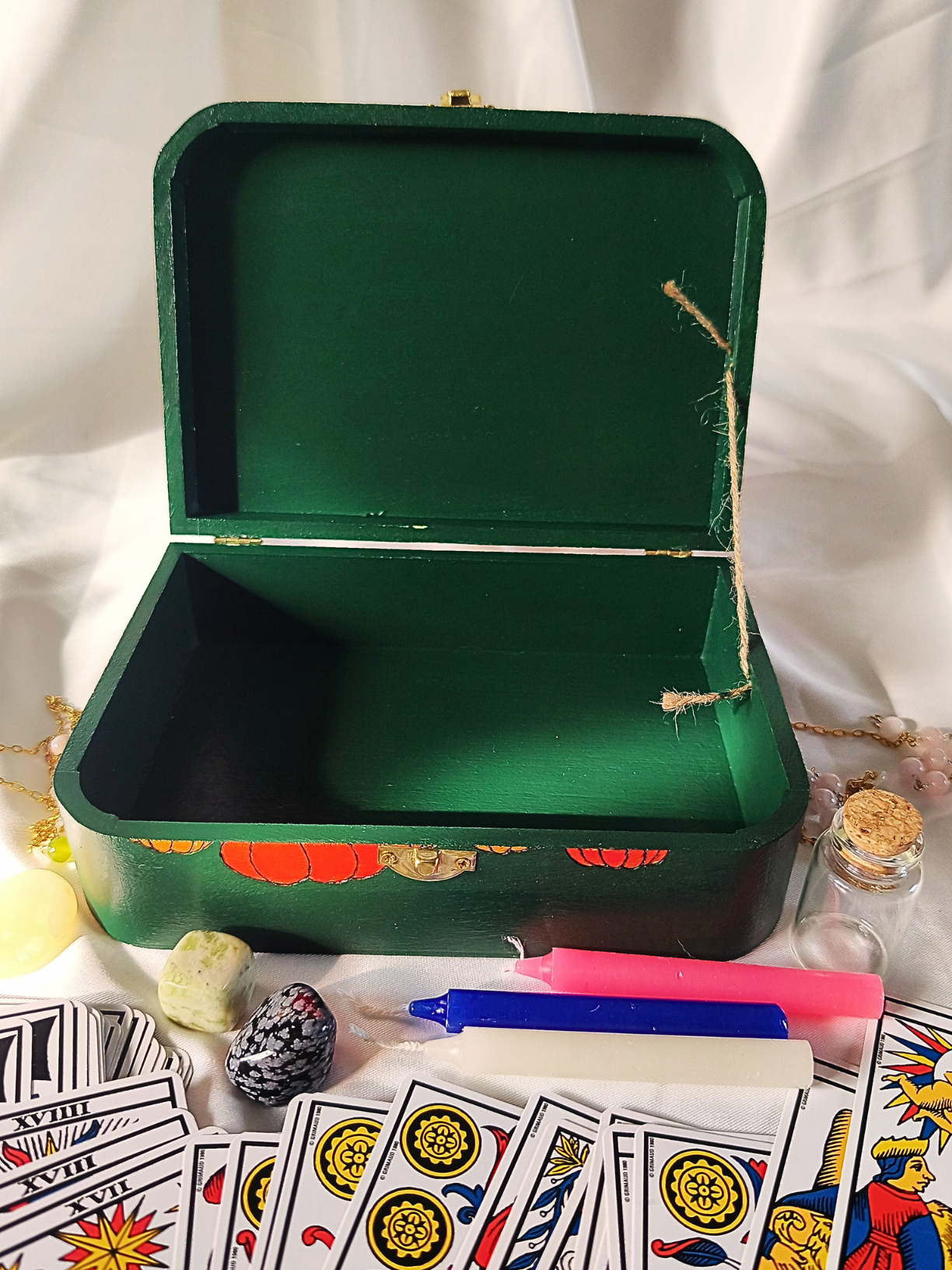 Boîte à bijoux citrouilles